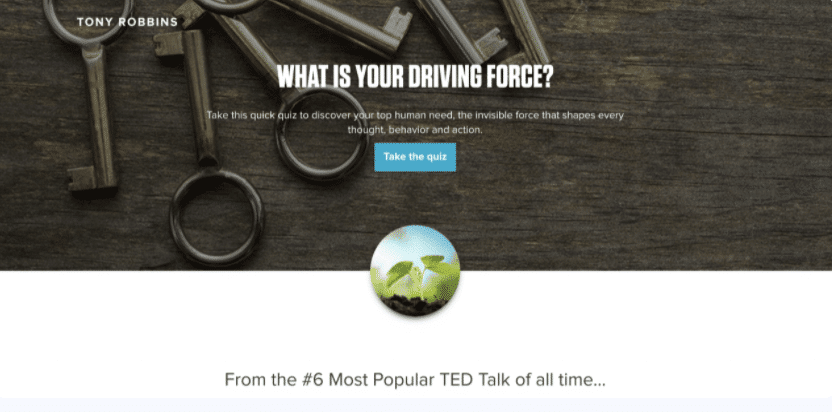 Robbins Research – Top human needs interactive quiz